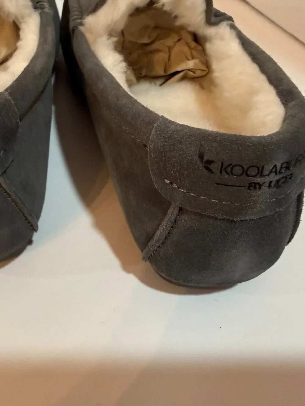 Koolaburra by UGG Tipton Stone Gray Slippers Men's Size 9 1105893 BNIB